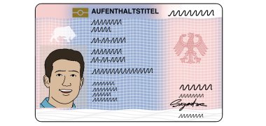 Aufenthaltstitek